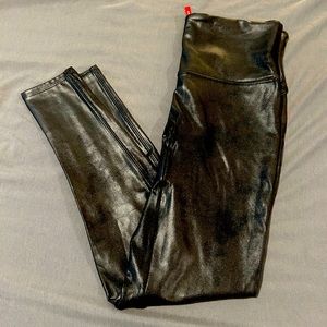 SPANX Faux Leather Leggings